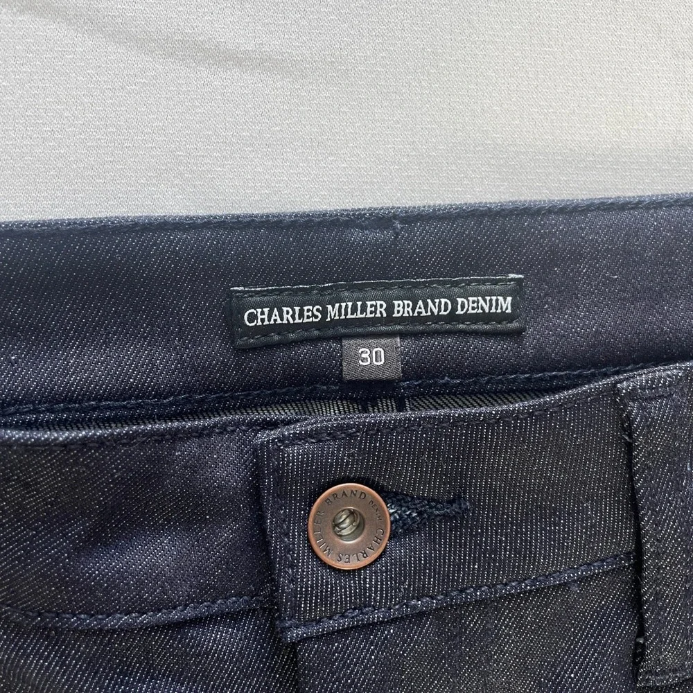 CMB Charles‎ Miller Brand Denim Raw Dark Size 30